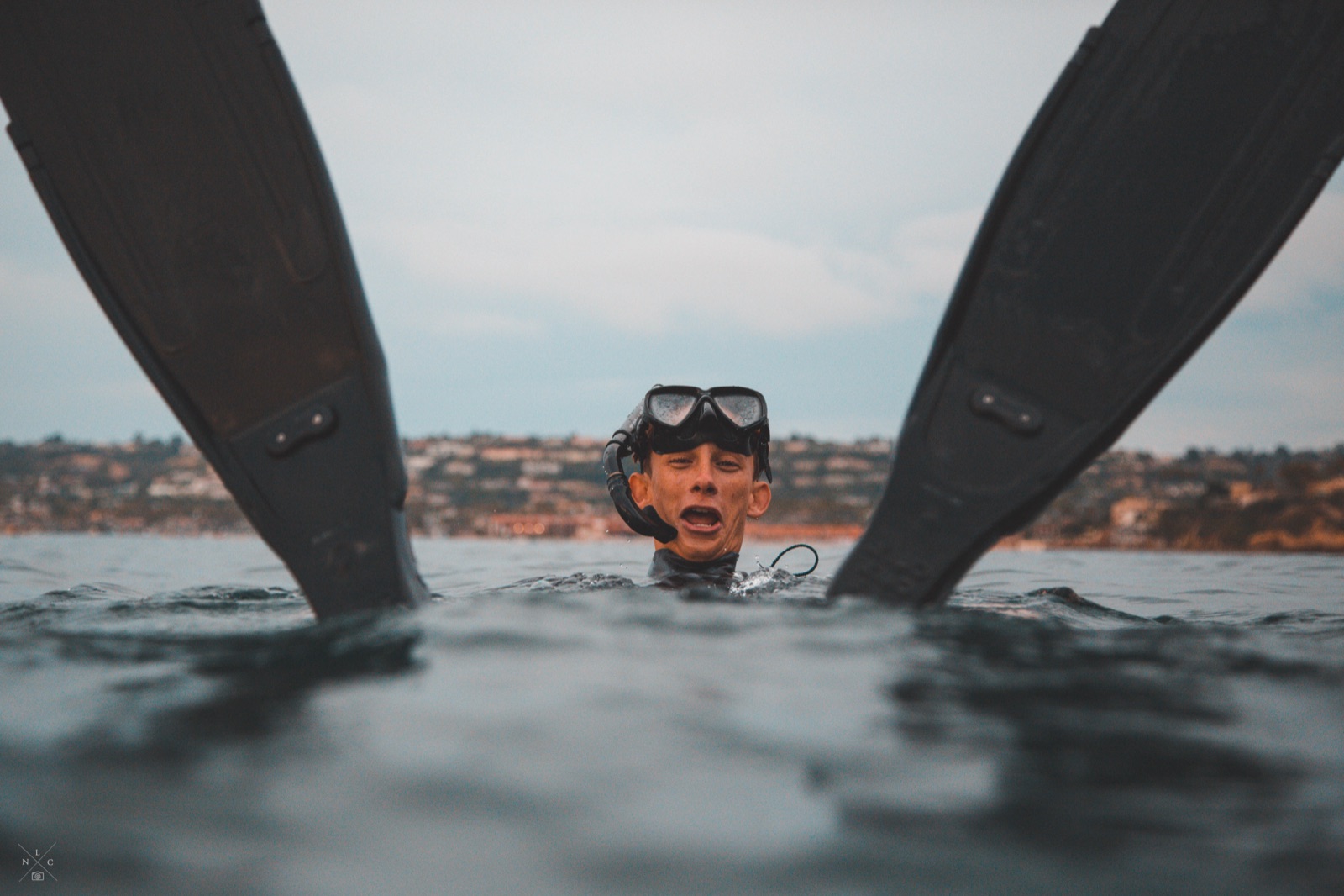Freediving at La Jolla Cove