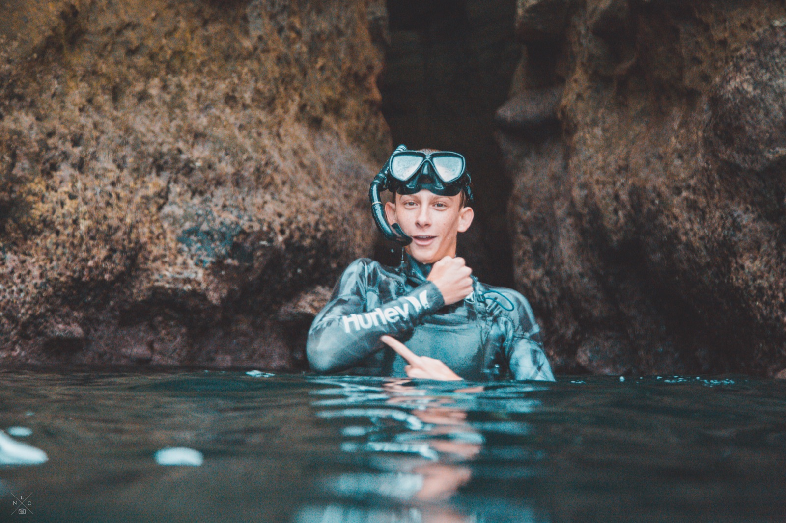 Freediving at La Jolla Cove